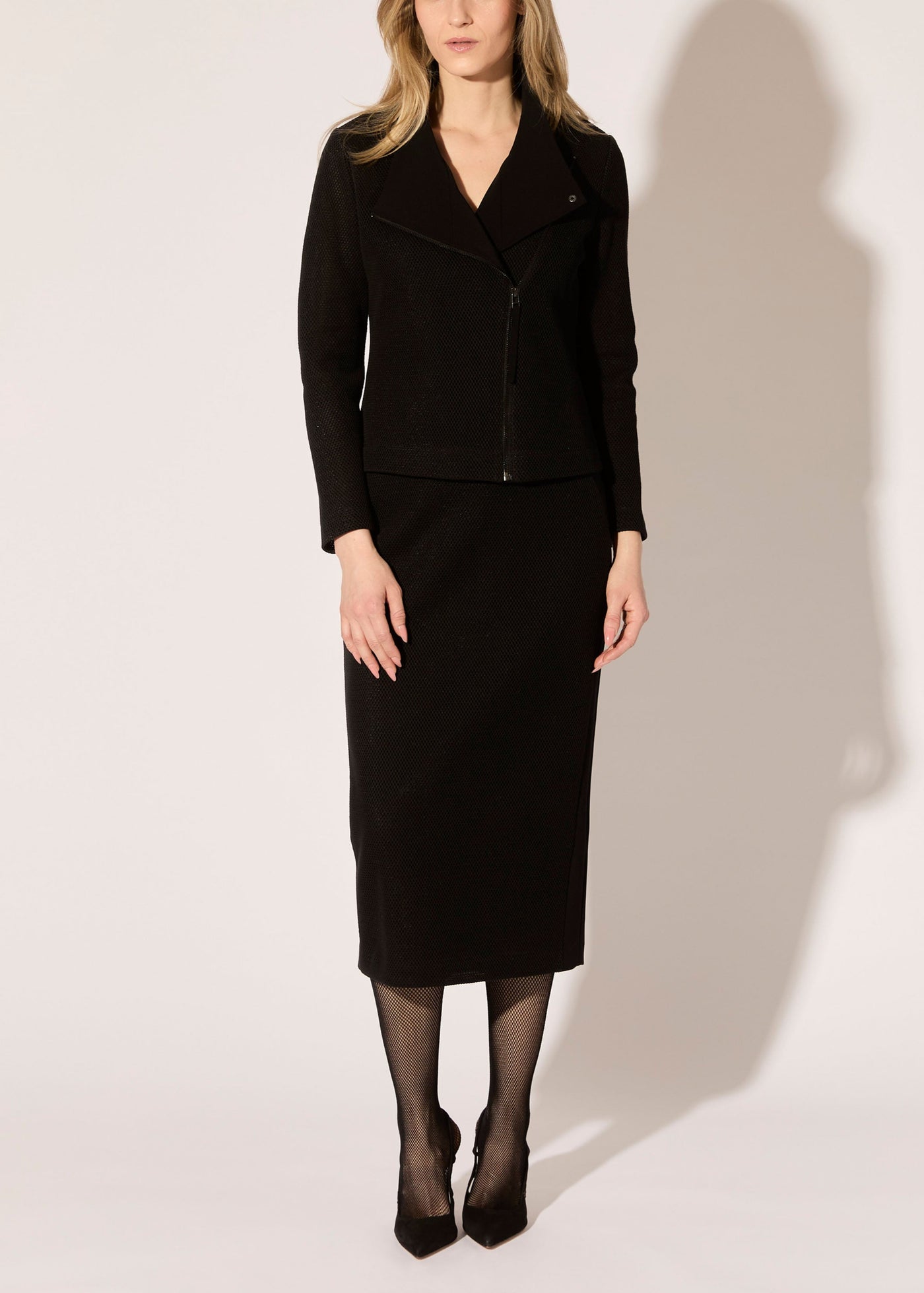 Interlock Mesh Midi Skirt - PREORDER