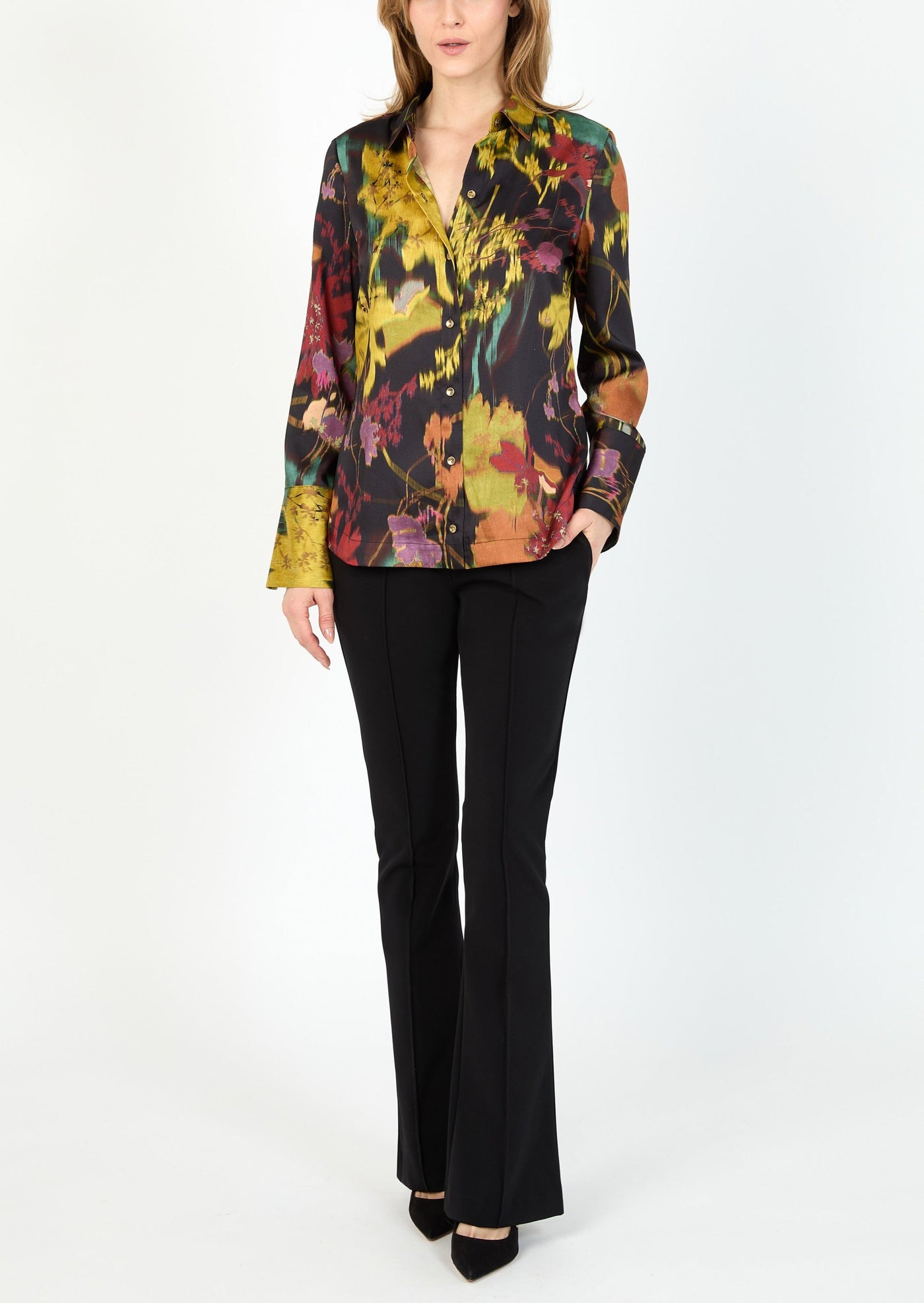 GIARDINO PRINT BLOUSE