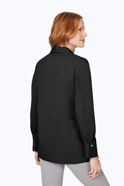 Pippa Stretch Non-Iron Shirt #color_black