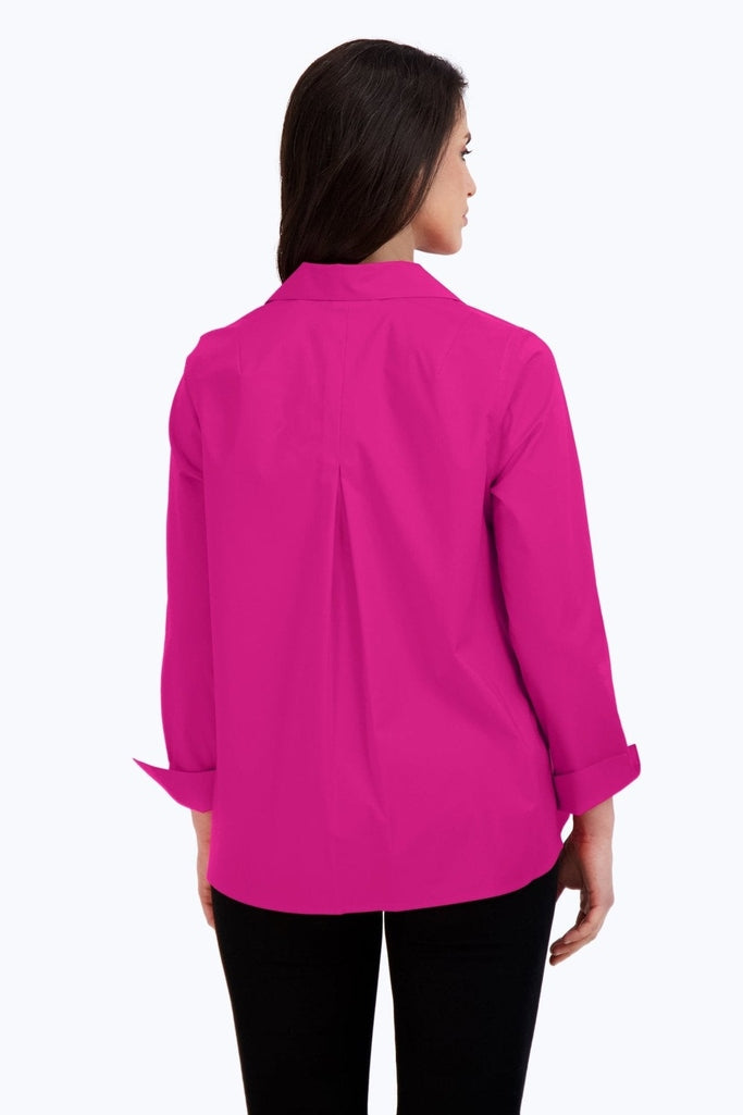 Back of the Agnes long sleeve shirt #color_azalea