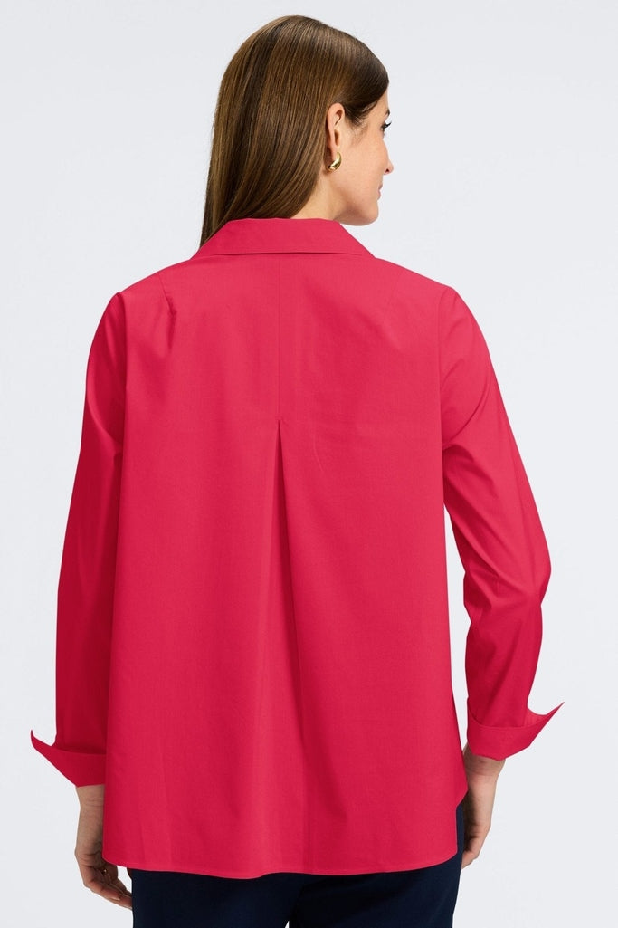 Back of the Agnes long sleeve shirt #color_raspberry