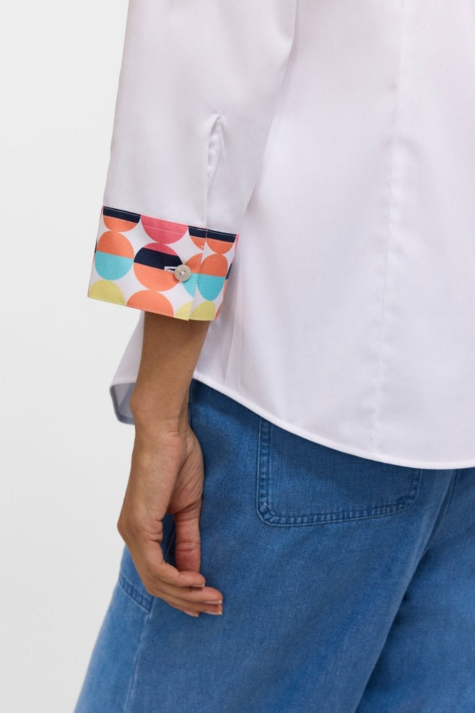 Luna Retro Dot 3/4 Sleeve Shirt