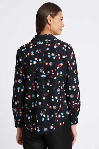 Charlie No Iron Multicolor Dots Shirt