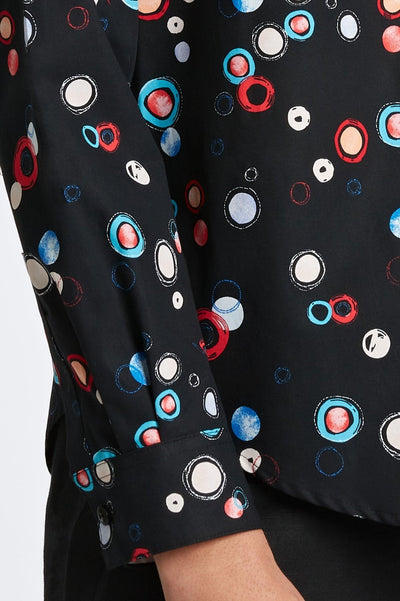 Charlie No Iron Multicolor Dots Shirt