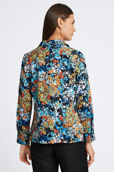 Katie No Iron Floral Clusters Shirt