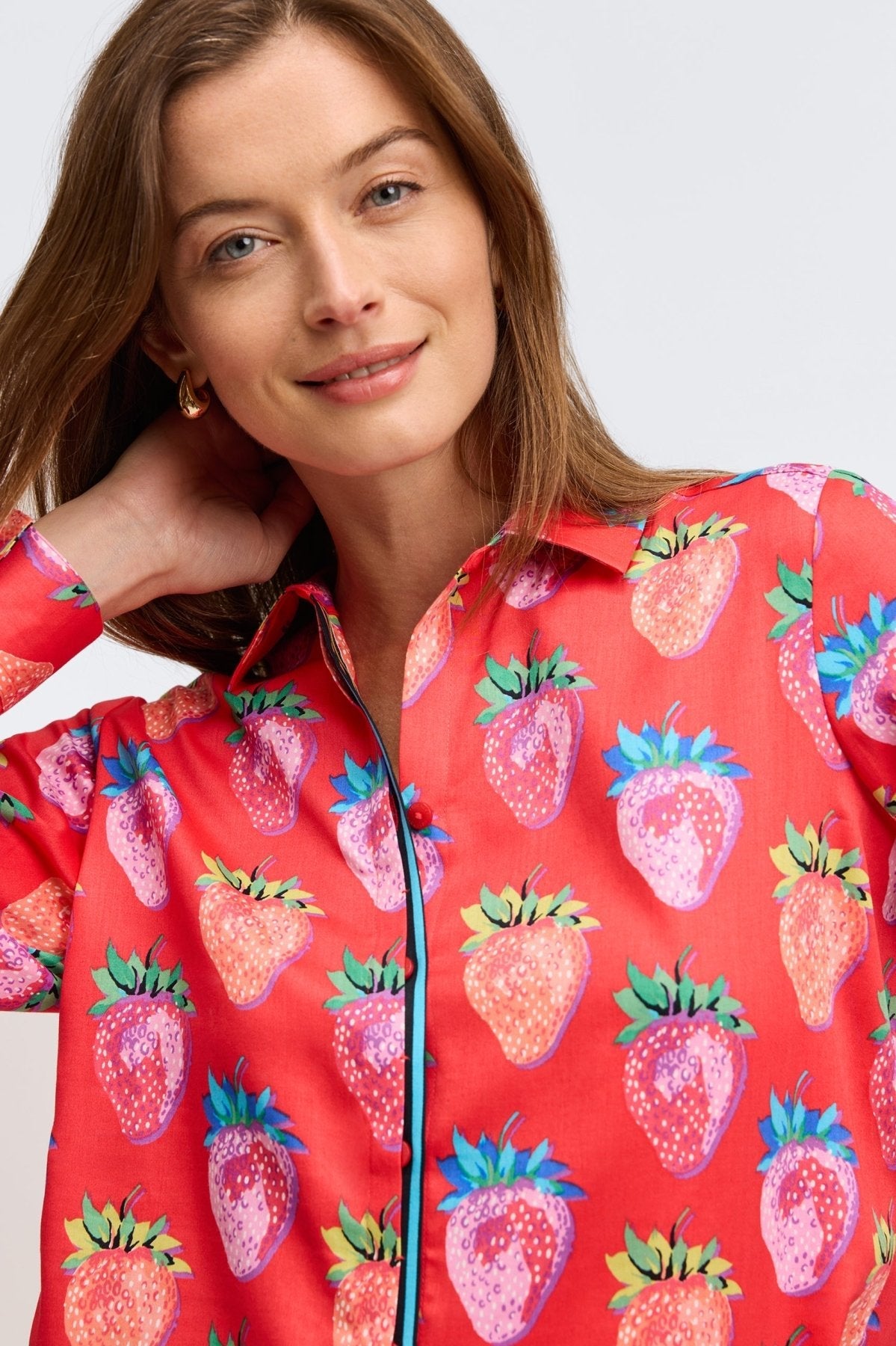 Charlie Strawberry Delight Long Sleeve Shirt