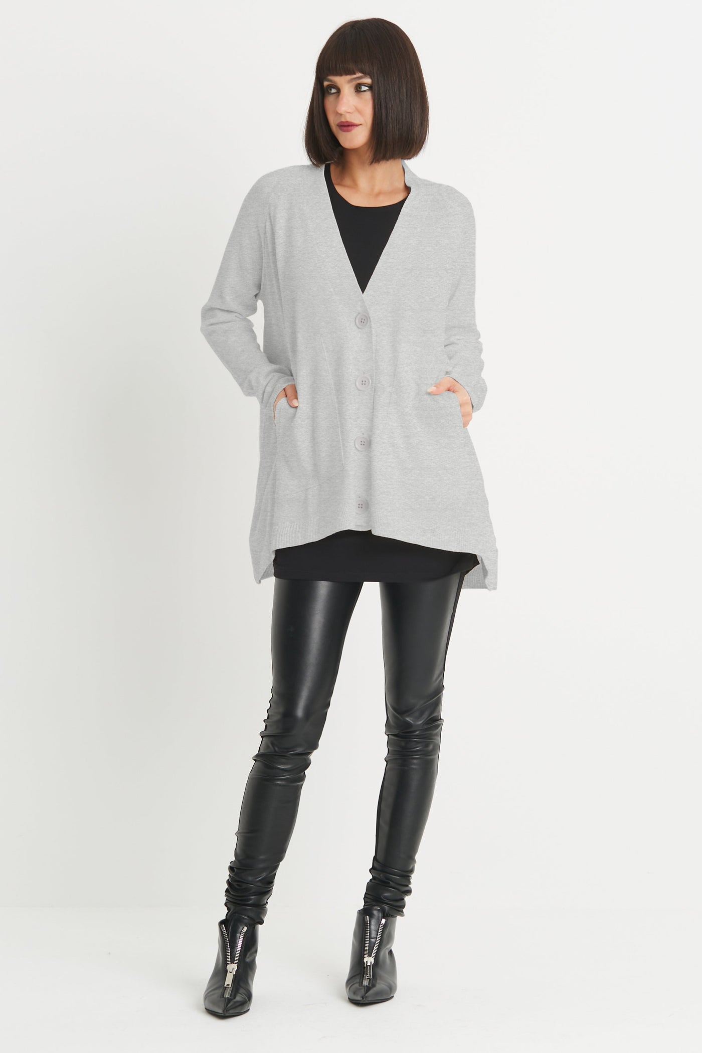 Pima Cotton Varsity Cardigan