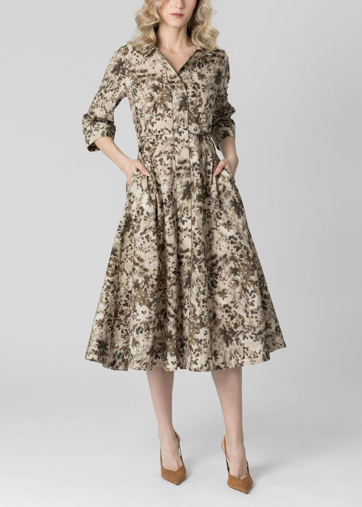 Autumn Forest Print Dress - SHIPS 9.15