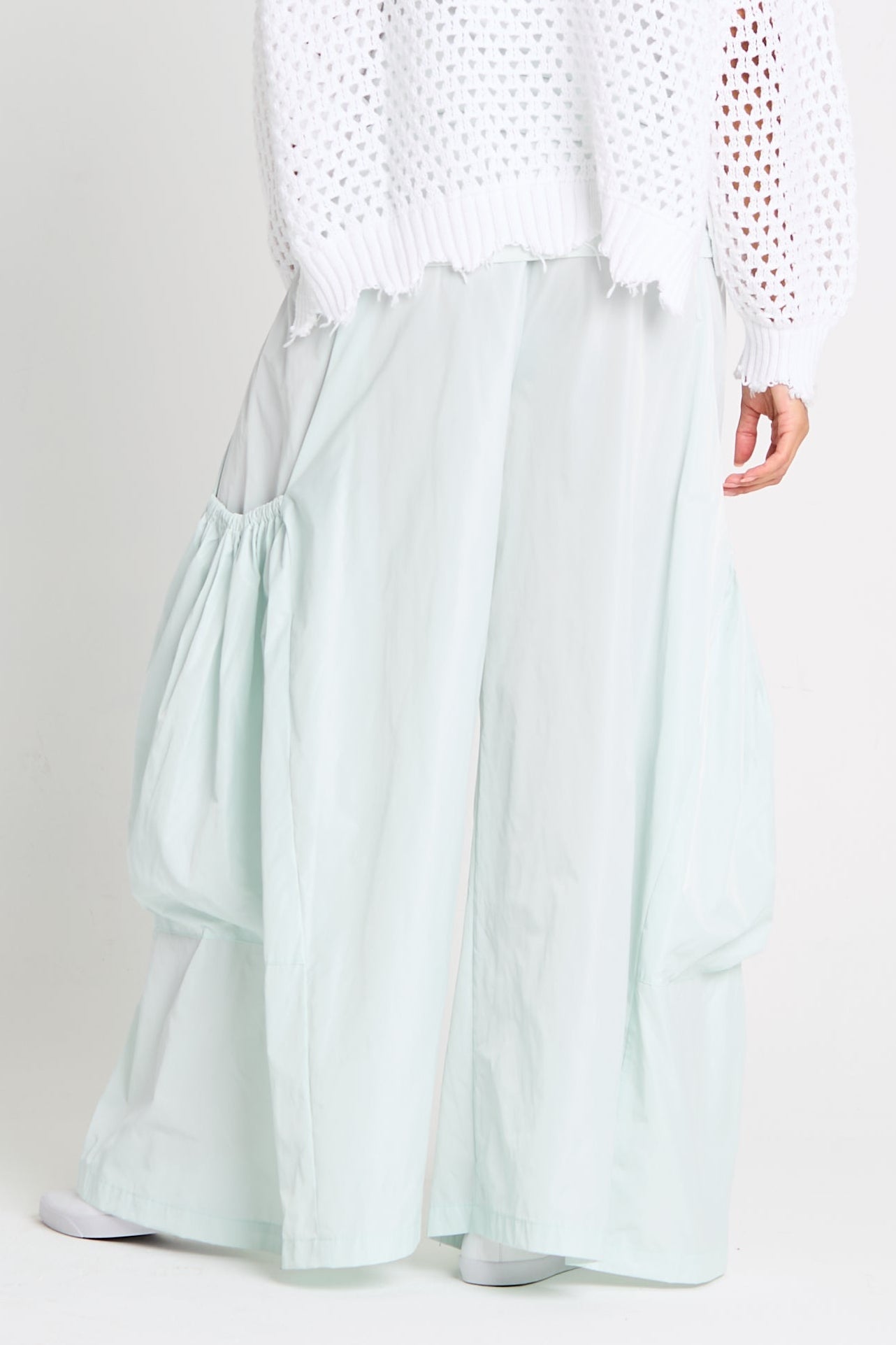 Nylon Big Pocket Pants