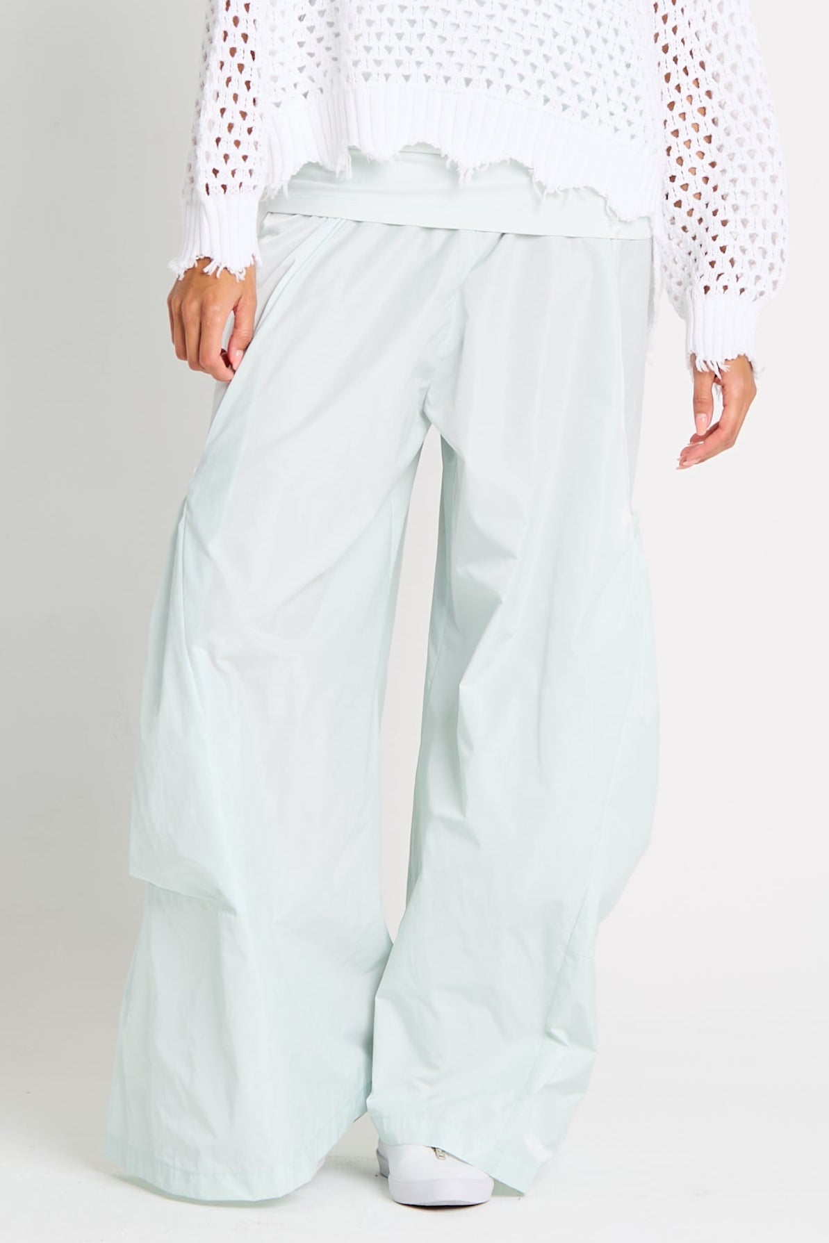 Nylon Big Pocket Pants
