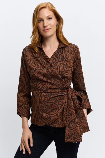 #color_Macchiato Paisley Jacquard