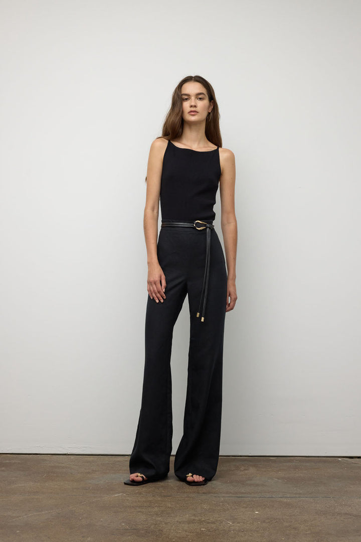 Halter rib top