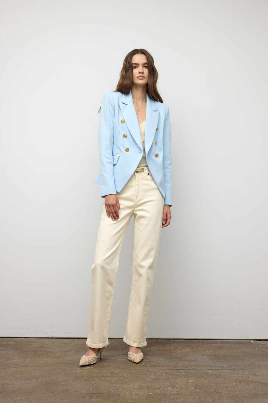 6 buttons jacket