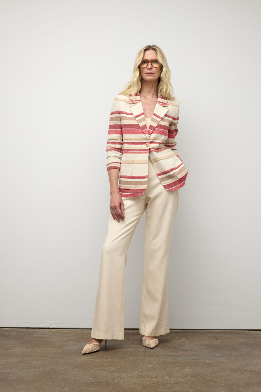 Single button jacket