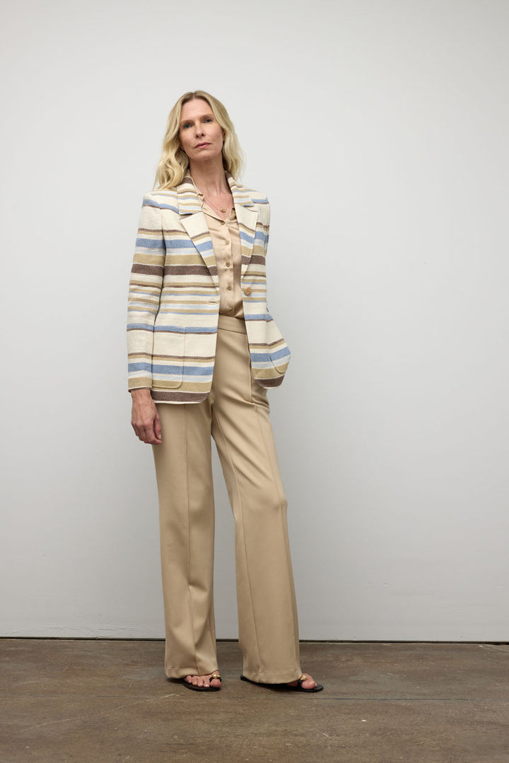 High waisted belt pant