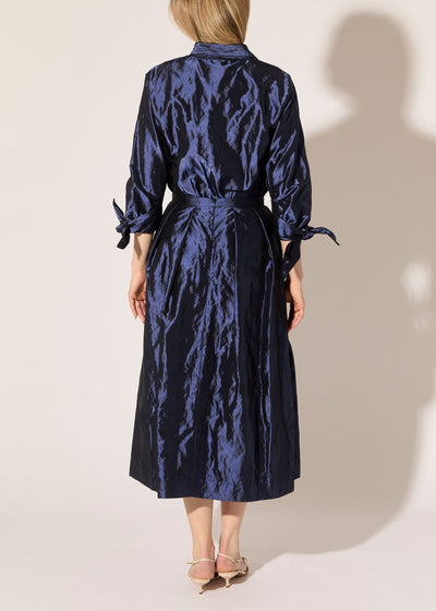 Metallic Taffeta Skirt