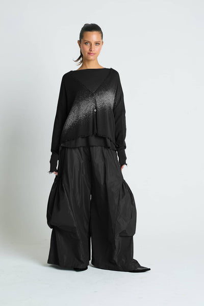 Pima Cotton Bleached Cardi