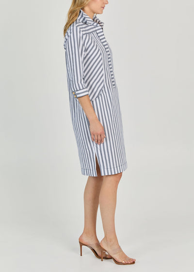 CABANA STRIPE SHIFT DRESS