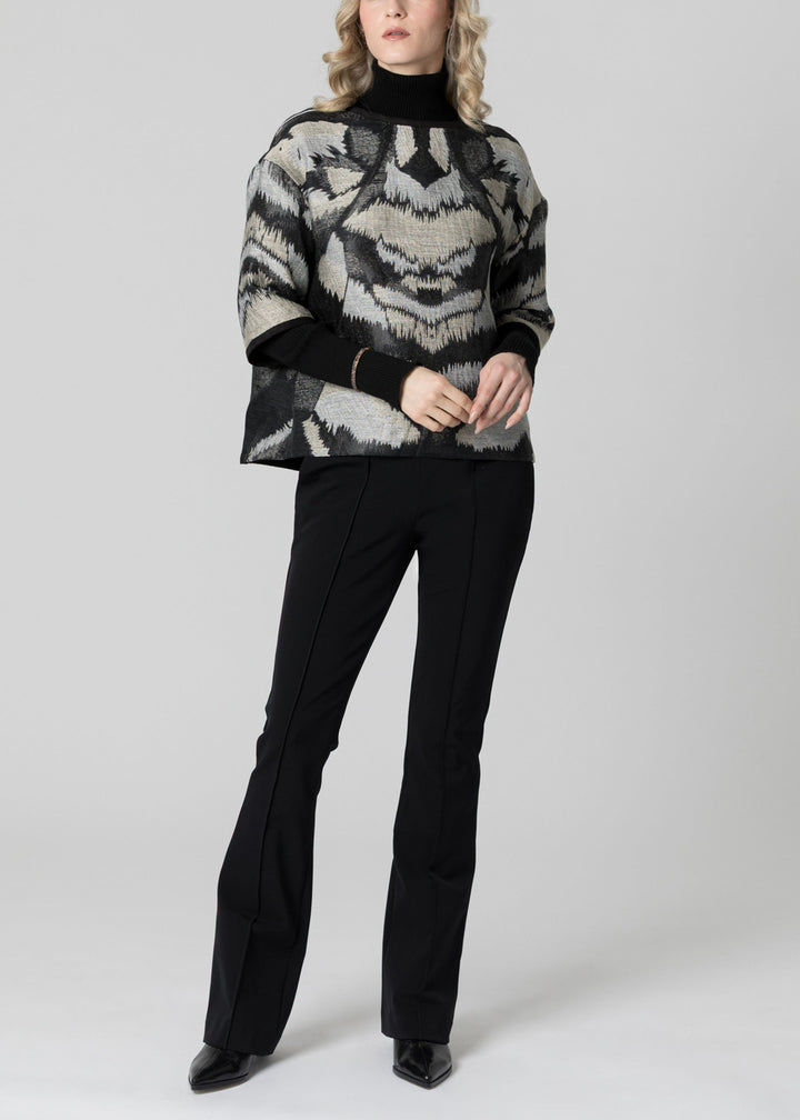 Odile Jacquard Top