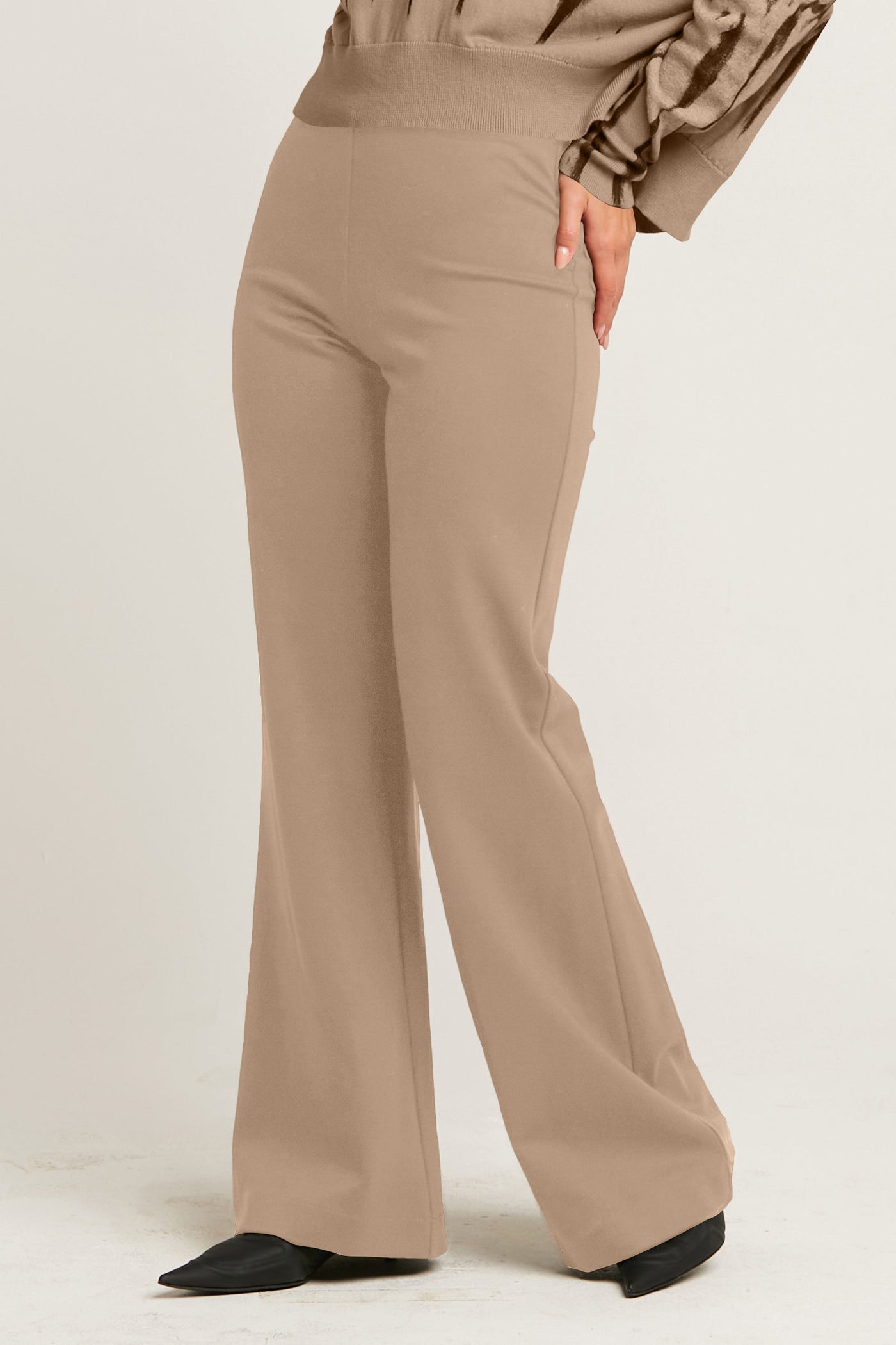 Scuba Bell Bottom Pants