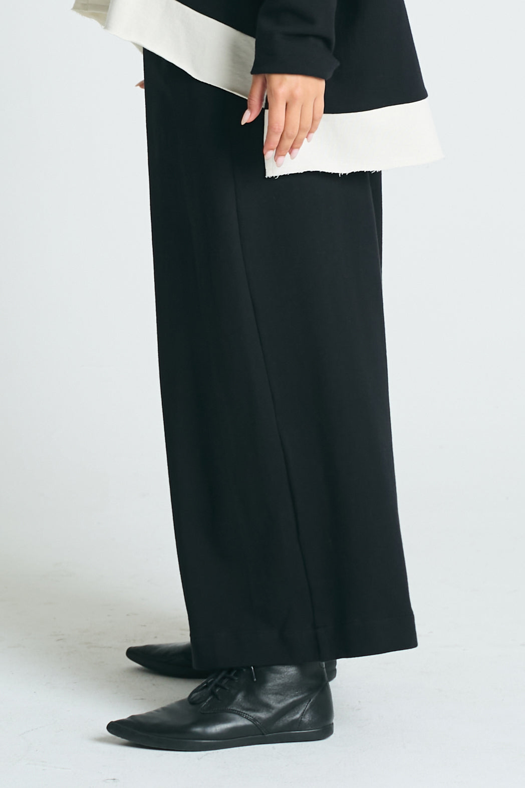 French Terry Flooded Pants