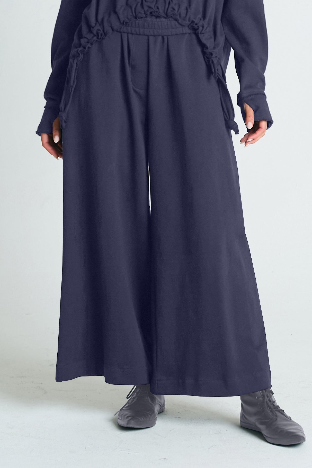 French Terry Flooded Pants