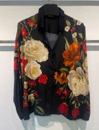 THE SHAE SILK PRINTED BLOUSE - ETR54359