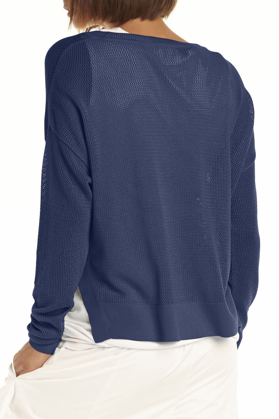 Pima Cotton Mini Seed Stitch Sweater