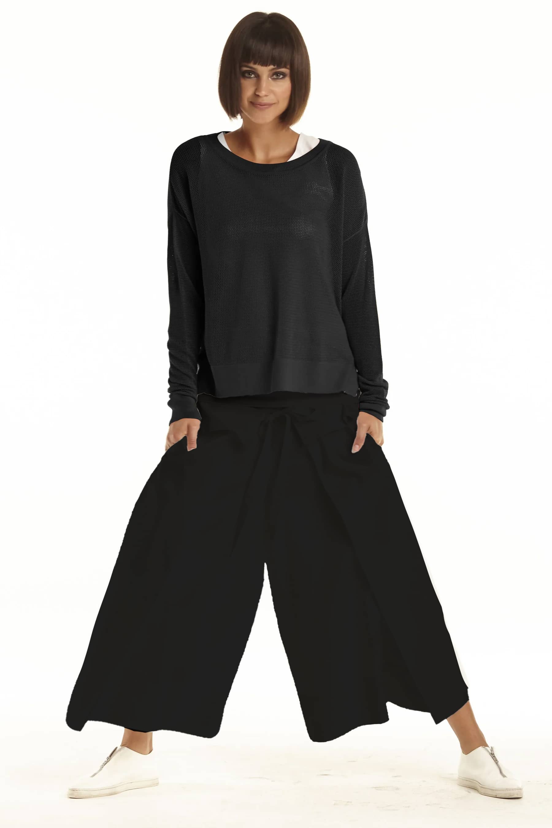 Pima Cotton Mini Seed Stitch Sweater