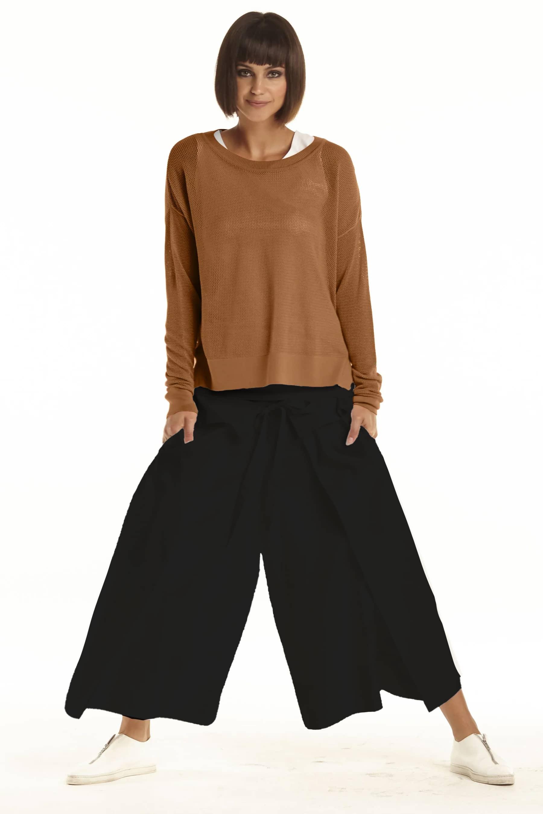 Pima Cotton Mini Seed Stitch Sweater