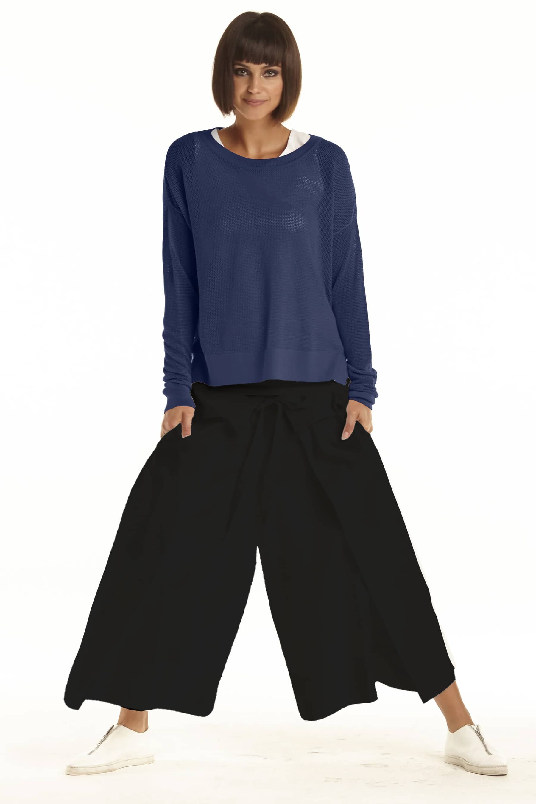 Pima Cotton Mini Seed Stitch Sweater