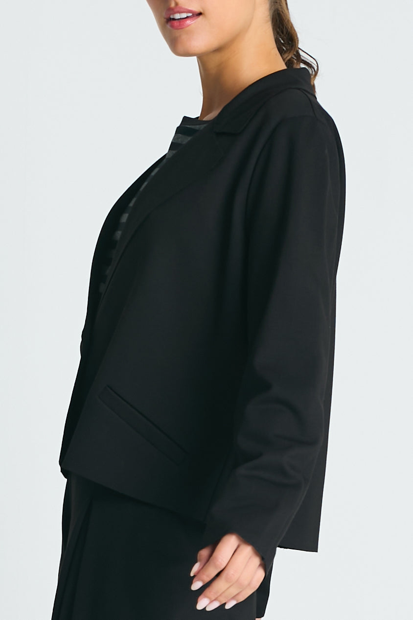 Scuba Crop Blazer