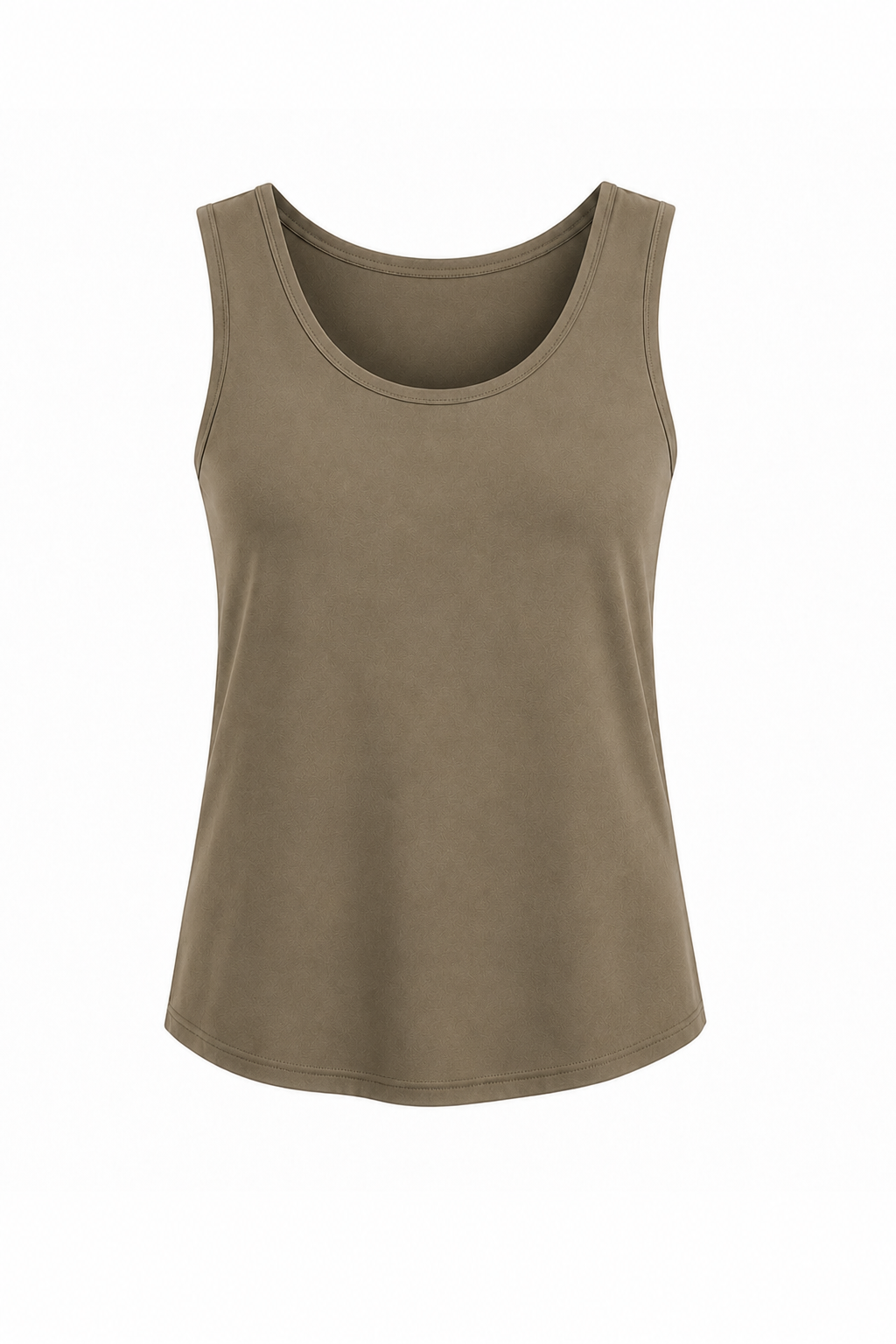 Cotton Lycra Shirttail Tank - Turtle