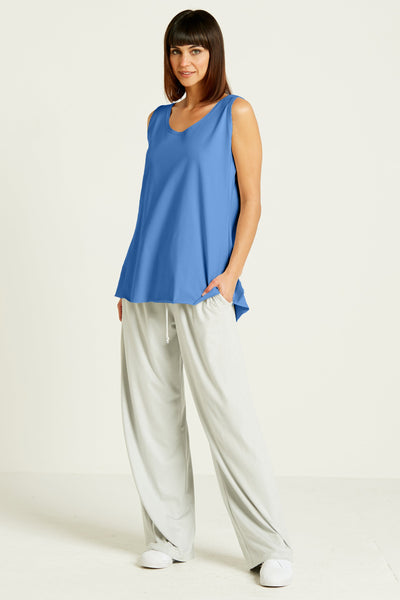 Cotton Lycra Shirttail Tank