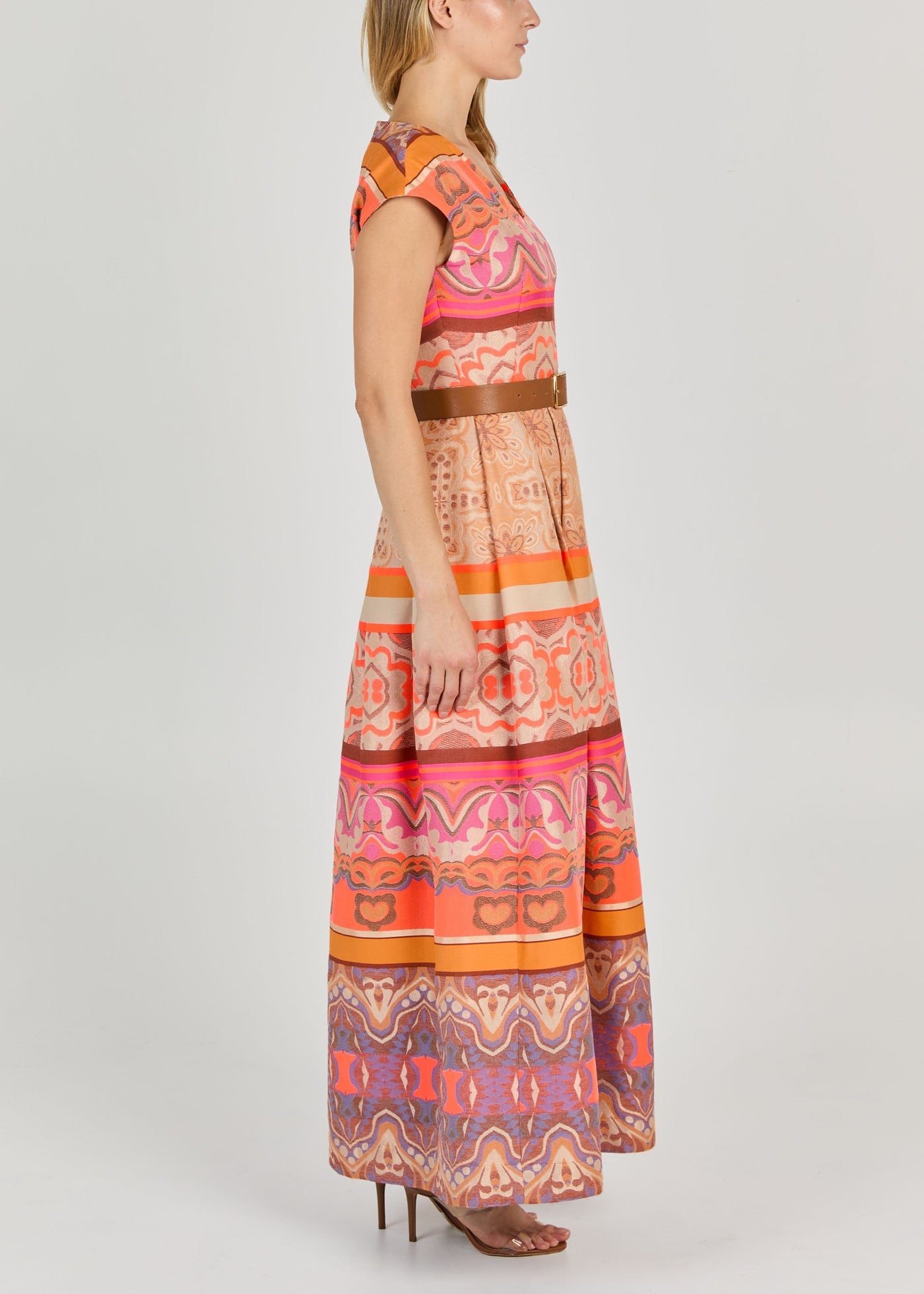 PALACIO JACQUARD MAXI DRESS - SHIPS 3.31