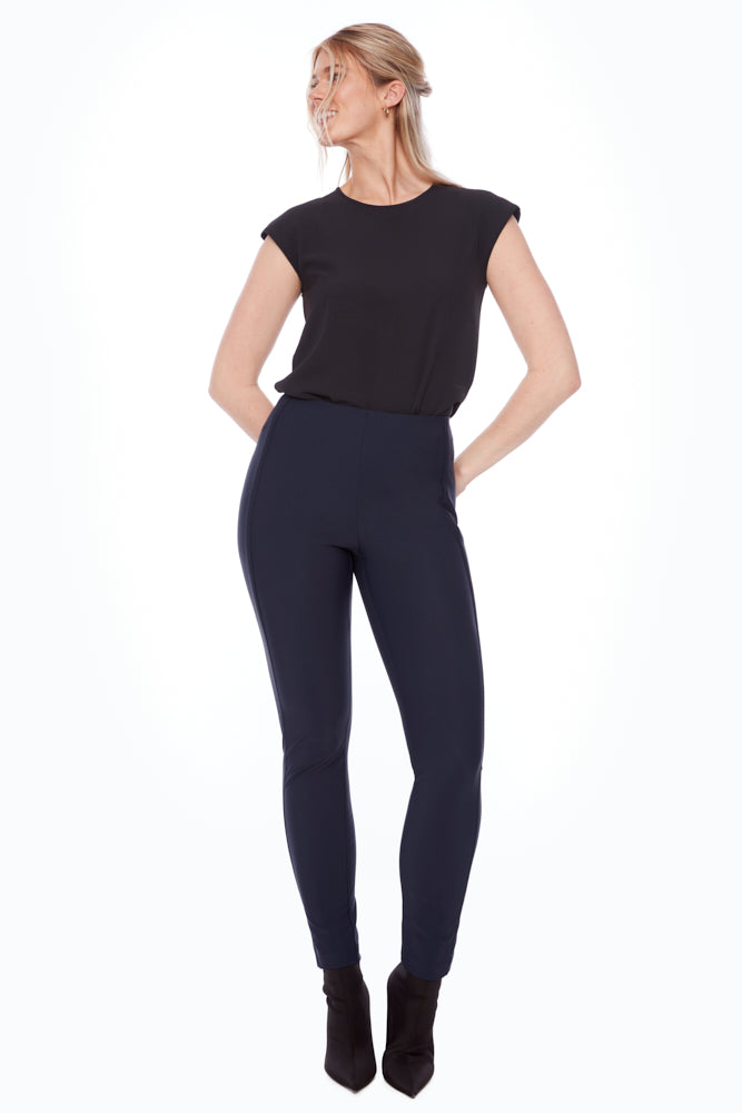 PRECISION PONTE FULL-LENGTH SLIM PANT