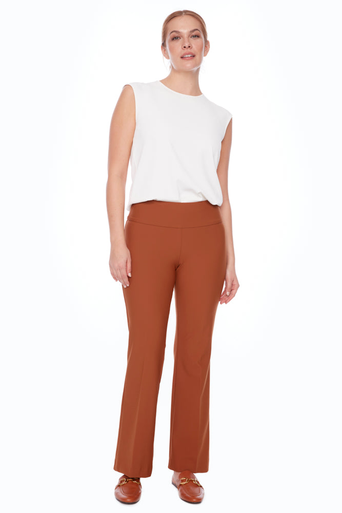 PRECISION PONTE FULL-LENGTH BOOTCUT PANT