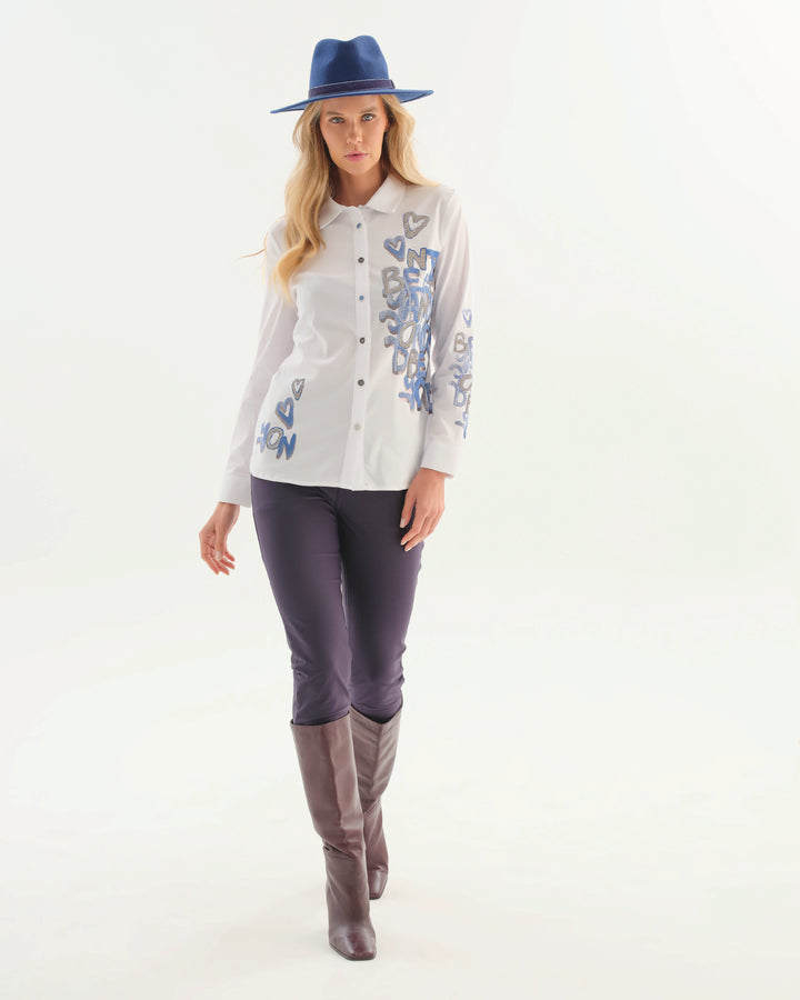 WOVEN BLOUSE - 76261