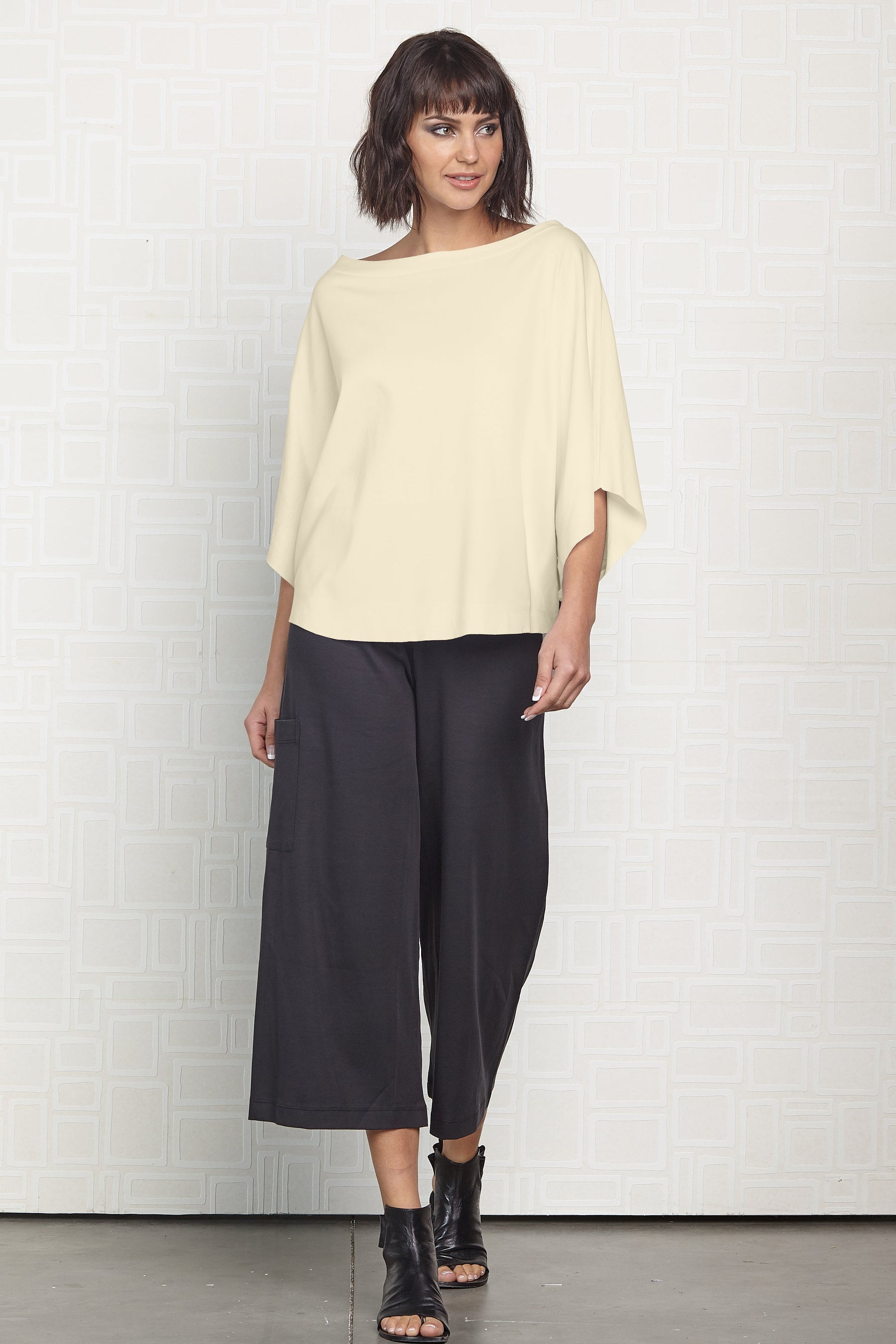 Pima Cotton Luxury Bateau Tee