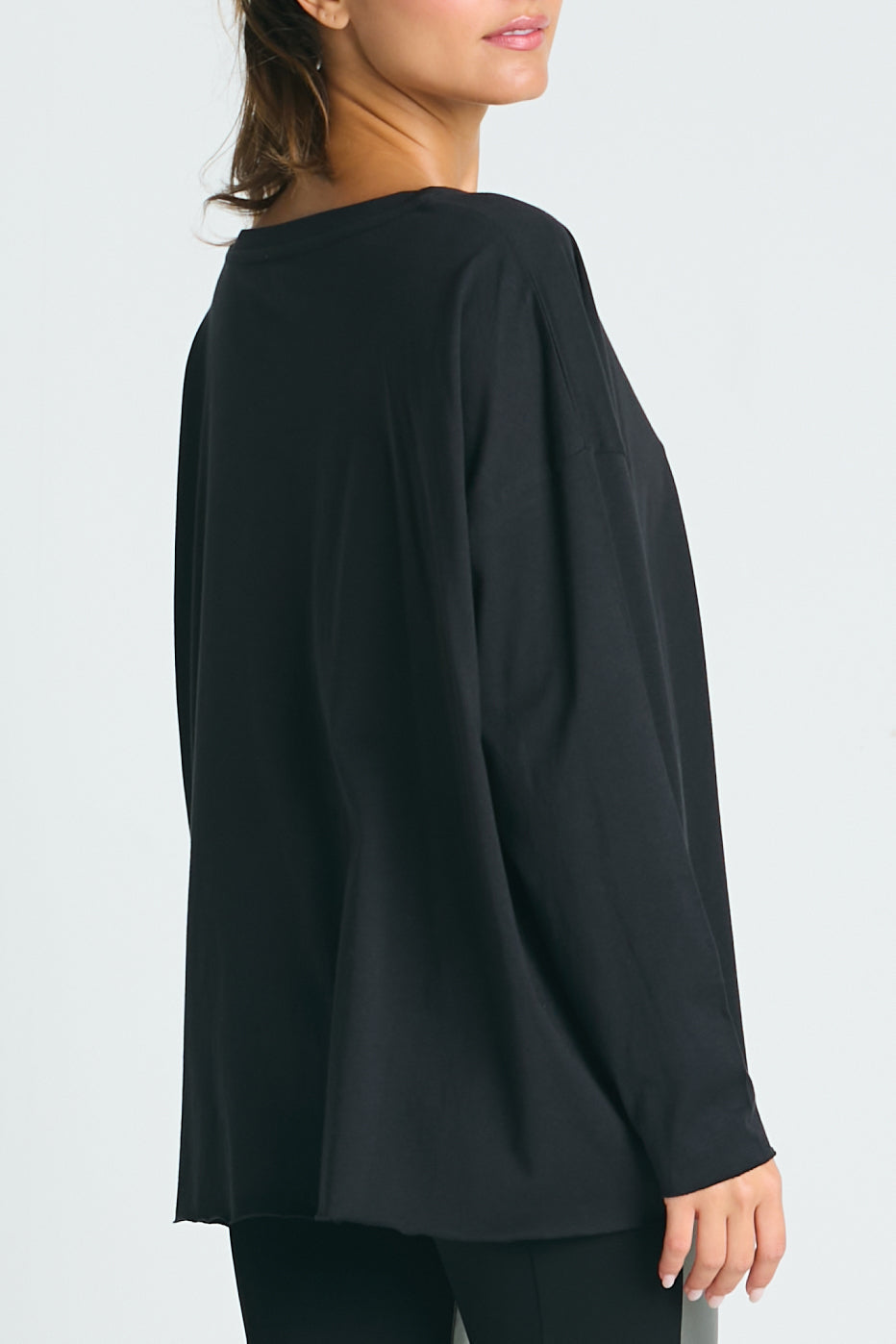 Pima Cotton "Celestial" Luxury Boxy Tee