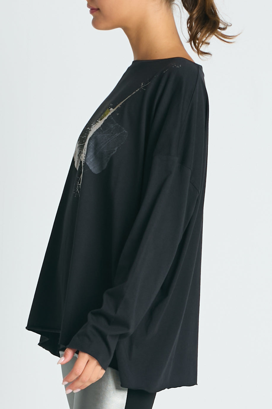 Pima Cotton "Celestial" Luxury Boxy Tee