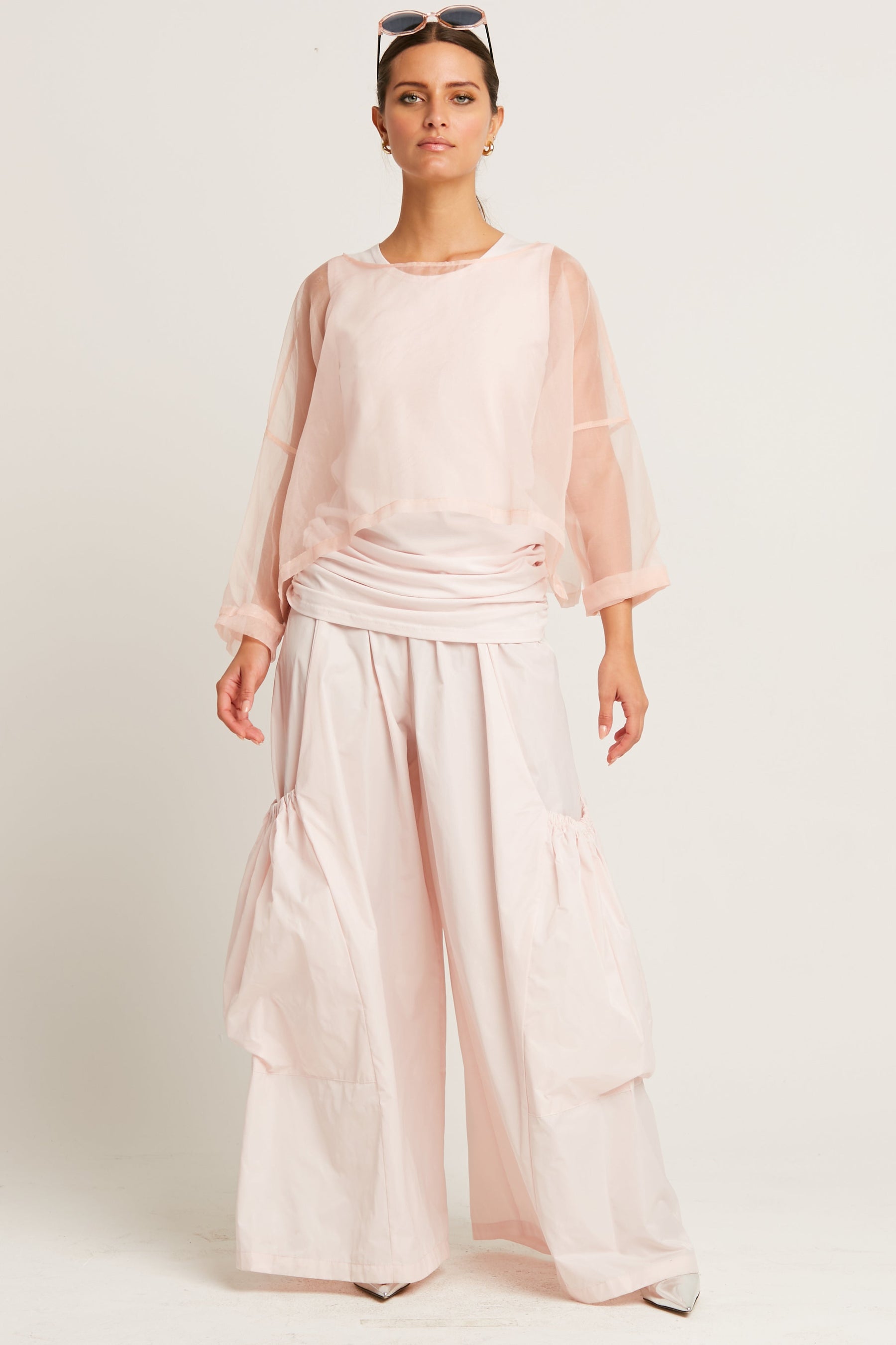 Nylon Big Pocket Pants
