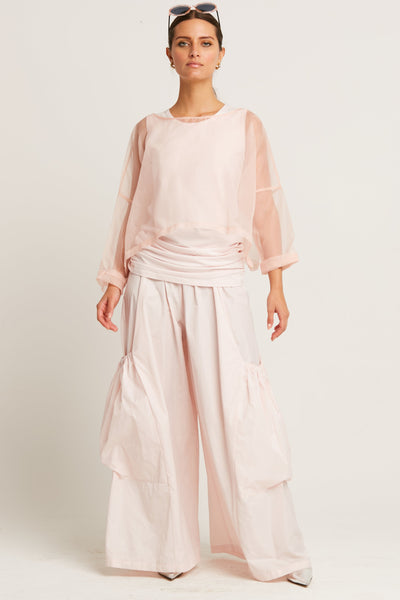 Nylon Big Pocket Pants