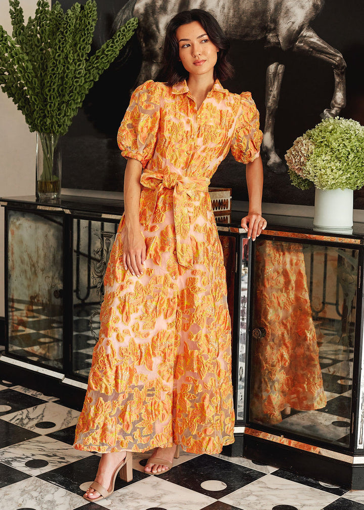 Charlotte Gown Orange Blossom Organza