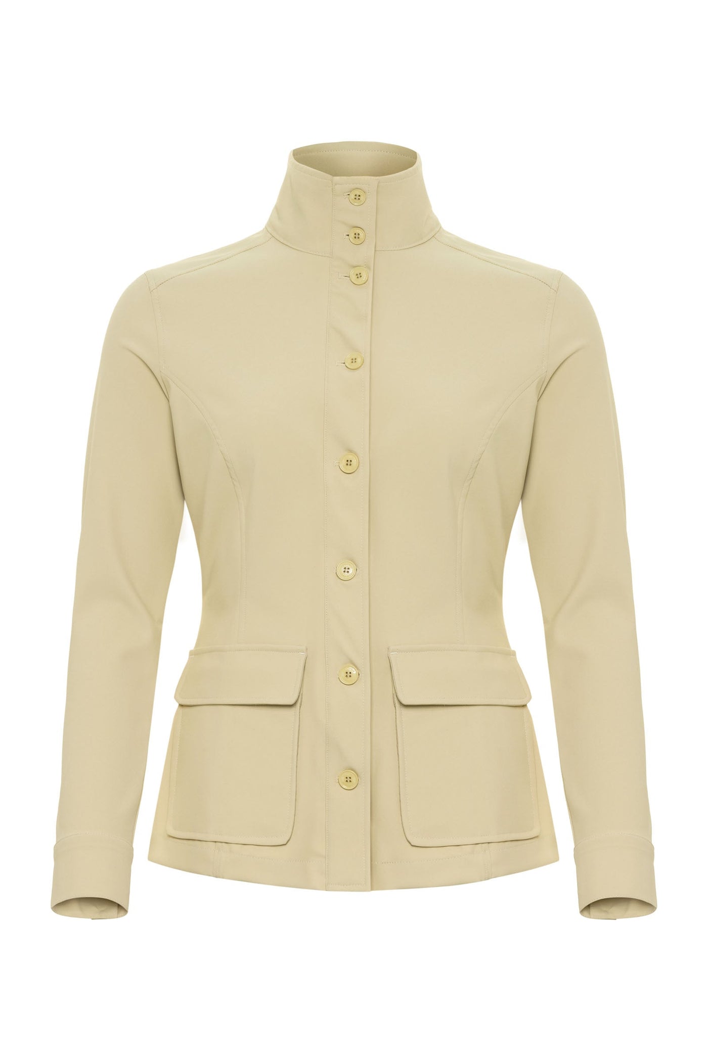 Reign Performance Twill Button Front Jacket