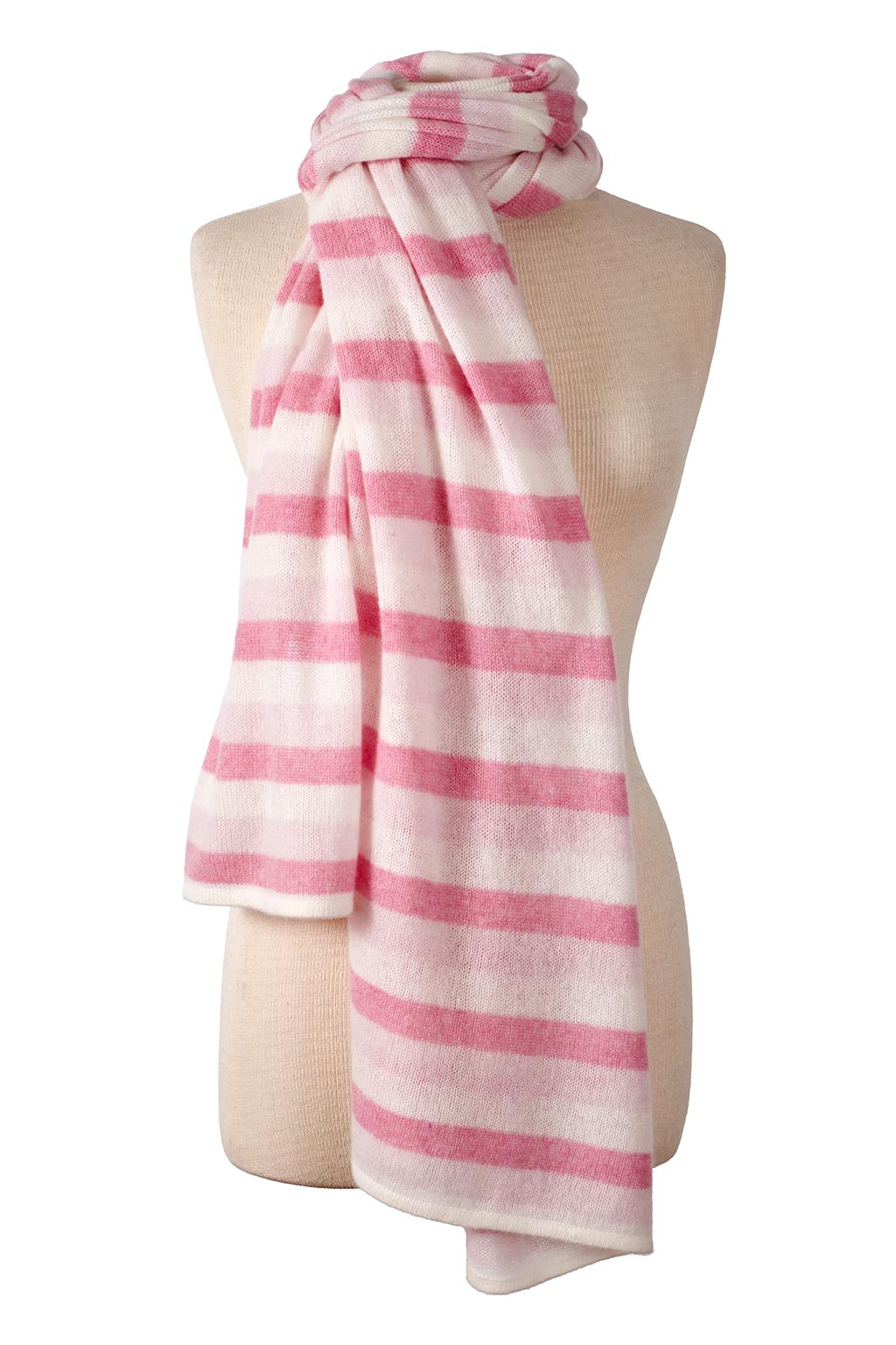 Oprah's Favorite Thing Alpine Cashmere Striped Travel Wrap