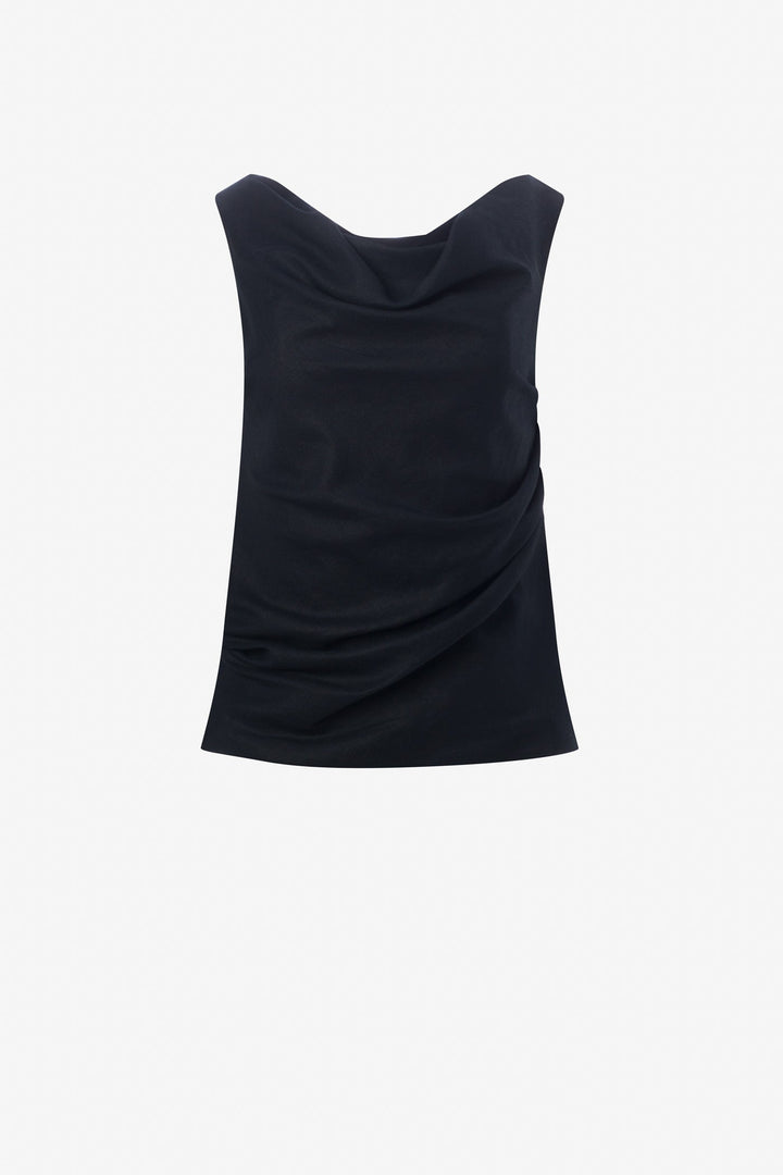 Drop shoulder top