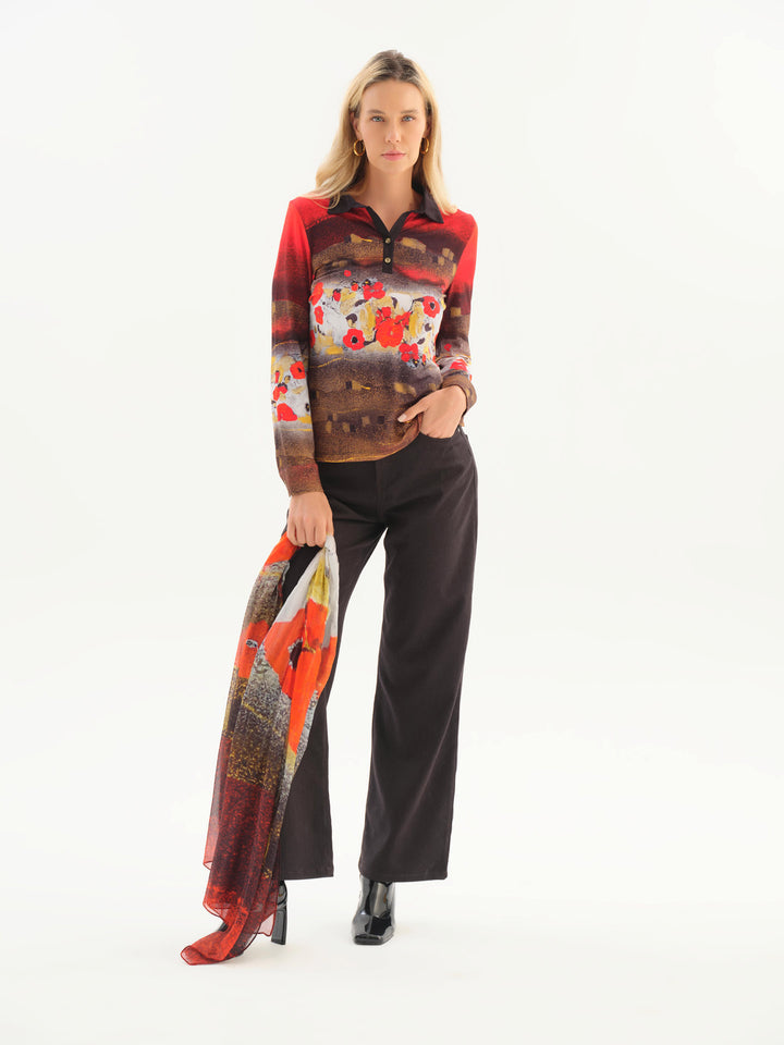 KNIT PULLOVER - 76631