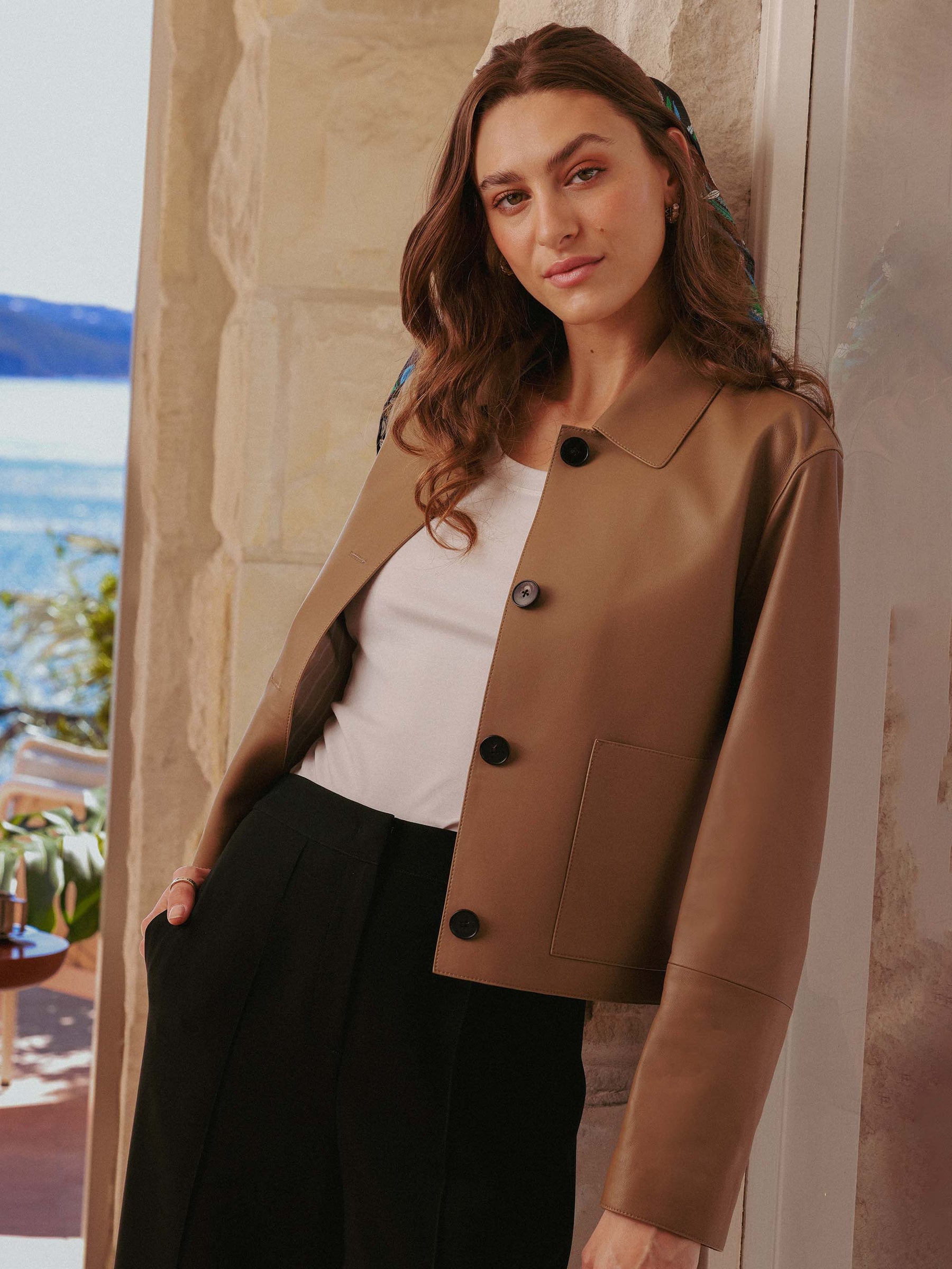 Renna Lambskin Jacket