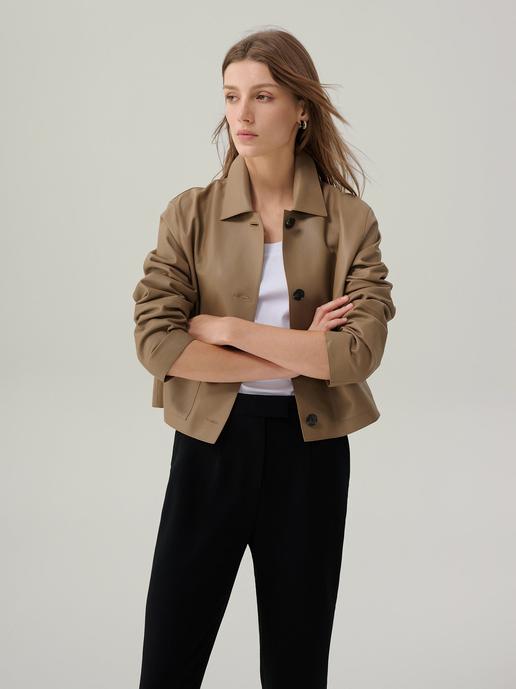 Renna Lambskin Jacket